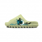 Adidas Originals Yeezy Slide EVA libisemiskindlad pl&auml;tud Unisex Roheline FZ5904(Team352-) 42