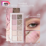 rom&nd BETTER THAN PALETTE 00-09/11-13, Aiadest inspireeritud, K&otilde;ik omavahel sobivad toonid, Algajas&otilde;bralik, Mitmeotstarbeline, K-Beauty, Korea meik 00 LIGHT GLITTER GARDEN gray