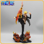 33cm Anime One Piece Sanji Kujud PVC GK Kuju Tegevuskujud Kollektsioonimudel M&auml;nguasjad Lastele Kingituseks Disainitud gray