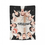 Haikyuu Kageyama 09 Villane Tekk Vinge Visketekk Diivanile Voodipesuks Elutuppa 150*125cm Voodikatted, 150x200cm