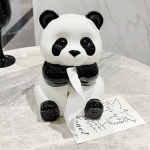 Keraamiline Panda salvr&auml;tikukarp Elutoa salvr&auml;tikukarbid Niisked salvr&auml;tikud jaotur Creative elutoa kaunistused Creative salvr&auml;tiku paberkarp