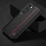S&uuml;sinikkiust nahast &uuml;mbris Samsung Galaxy S25 S24 S23 Ultra S21 S20 FE S10 S22 Plus Note 20 10 jaoks, p&otilde;rutuskindel mikrokiust vooder Galaxy S24