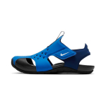 Nike Sunray Protect 2 libisemiskindlad ja hingavad laste sandaalid Sinine Must Lapsed Vanuses 3-7 Aastat 943826-403 35
