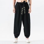 Mehed Hiina Kung Fu P&uuml;ksid Tai Chi P&uuml;ksid Treening Wushu Altp&uuml;ksid Paelad Kunst Sport L black