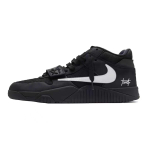 Travis Scott x Jordan Jumpman Jack Travis Scott X ISO Studio Polsterdus Keskmise k&otilde;rgusega Vintage Korvpallijalatsid Unisex Valge FZ8117-204(Team1677- ) 39 black