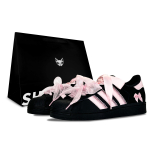 Adidas Originals Superstar 2 Roosa Ballett, Sillerdav Kass Veekindel Ja Kulumiskindel Madal L&otilde;ige Rula Kingad Naistele JH9977(Team79-S-BOX) 35⅔ white