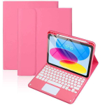 iPad Air 11 Tahvelarvuti Kaitse&uuml;mbris V&auml;rvilise Taustvalgustusega Klaviatuuri ja Pliiatsihoidjaga, 10.2 Mudelitele iPad 7/8/9 (10.2)/Air 10.5/Pro 10.5 Compatible