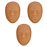 5D meigipraktika mask silikoonist n&auml;ot&auml;toveeringut treeniv pea p&uuml;simeik huule kulmude t&auml;toveering Nahk mannekeeni n&auml;opea