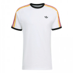 Adidas Originals Adicolor triibuline spordikootud l&uuml;hikeste varrukatega T-s&auml;rk Unisex Topid KC8639 L