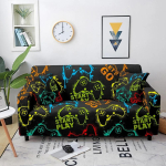 3D diivanikatted elutoa nurka Elastne diivanikate J&otilde;uludivanikate Funda diivan Diivanikate 1-4 kohaline 1pcs 40x40cm black