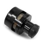 Alumiiniumist 25MM Blow Off klapp Fiat Grande Punto 1.4 T-Jet ja Bravo T-Jet jaoks black