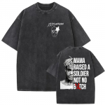 90ndate Vintage XXXTentacion Album 2026 Pesitud T-s&auml;rk Rap Unisex Hip Hop Gootiline L&uuml;hikeste Varrukatega T-s&auml;rk Mees Punk F&auml;nnid R&otilde;ivad T-s&auml;rgid S