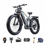 BURCHDA RX80 Elektrijalgratas 1500W 48V 20Ah T&auml;isvedrustus Paksude Rehvidega Maastiku M&auml;gi E-ratas 100KM