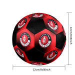 Charlton Athletic F.C Jalgpall V&auml;rviline K&otilde;ik Vanused Masin&otilde;mmeldud PVC V&otilde;istluseks Valmis Vastupidav K&otilde;rge P&otilde;rkega.SUURUS5 red