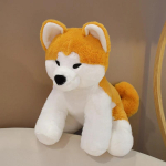 35/45cm Simulatsioon Akita koera pehmem&auml;nguasi T&auml;idisega elutruu Shiba Inu koer Pehme padi Lemmikloomade nukud Lastele Poistele T&uuml;drukutele S&uuml;nnip&auml;evakingitus Dekoratsioon 35cm orange