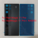 ZTE Nubia Red Magic 11 Pro Aku Tagakaas Tagumine Klaaspaneel RedMagic 11 Pro NX809J Korpus Asendus must