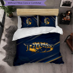 Leeds Rhinos Muster Mikrokiud 3-osaline Voodipesukomplekt Dekoor Tekikott Komplekt Magamistoa Kodu Kasutamiseks 135cm*200cm