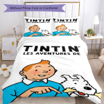 3 tk Tintini seiklused Voodipesukomplekt Tekikoti sulgemine Sisaldab 1 tekikotti ja 2 padjap&uuml;&uuml;ri, pehme ja mugav k&otilde;ikideks aastaaegadeks. 135cmx200cm
