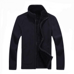 Meeste Softshell fliisist vabaajajakid Meeste soe dressipluus Termilised mantlid &Uuml;hev&auml;rvilised paksendatud br&auml;ndiriided XXXXXL hall v&auml;rv