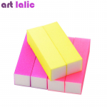 6 tk/pakk k&uuml;&uuml;nekunsti puhverviil fluorestsentsplokk pedik&uuml;&uuml;r manik&uuml;&uuml;r poleerimine lihvimine UV geellakk