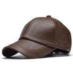[NORTHWOOD] Nahast m&uuml;ts meestele Solid Winter Pu nahast pesapallim&uuml;tsid Brand Snapback isam&uuml;ts 56-60cm