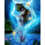 Teemantmaal Seksikas naine Tee ise Teemantmaal 5D Teemantmaal Saabub 20X30CM