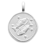 Les Tr&eacute;sors De Lily [Q8184] - Pendentif Argent 'Poisson' argent&eacute; (rhodi&eacute;) - 16 mm h&otilde;be