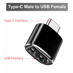 C-t&uuml;&uuml;pi USB-OTG-adapter USB-C isane-mikro-USB-kaabli muundurid Macbookile Samsung S10 Huawei USB-C-t&uuml;&uuml;pi OTG-ga USB to Type C must