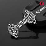 1 tk Keskaegsed Viking Shield Prossid Pin Mantel Sall N&otilde;el Keldi Norra Ehted 2.3x3.9cm