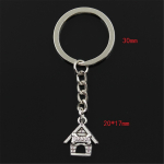 Mood Top Dog House Koerakuut 20x17mm ripats 30mm V&otilde;tmehoidja H&otilde;bedane Meeste Auto Kingitus Suveniirid V&otilde;tmehoidja h&otilde;be