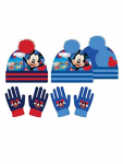 Komplektis 2 t&uuml;kki Mickey Disney m&uuml;ts ja Miki kindad sinine