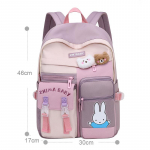 T&uuml;drukute Harajuku Kawaii seljakott veekindel armas koolikott N&ouml;&ouml;pm&auml;rk Lady Nailonist seljakott &Otilde;pilasraamat Laste kotid kollane