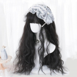 LUPU Halloween Cosplay Lolita Parukas V&auml;rviline Lilla Roosa Sinine Oranž Punane Must Armsad Parukad Naistele Naturaalsed v&otilde;ltss&uuml;nteetilised juuksed