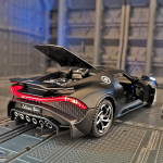 1 :32 Bugatti Lavoiturenoire sulamist automudel, survevalu ja m&auml;nguasjas&otilde;idukid Autom&auml;nguasjad Miniatuursed mudelid Autom&auml;nguasjad, lapsed, lapsed, kingitused