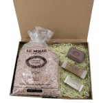 Coffret Cadeau - Coffret Savon Lessive - D&eacute;tachant - fleur coton - Le S&eacute;rail