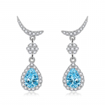 BELLA BOX moev&auml;rvisari Vesitilga pirnikujulised k&otilde;rvar&otilde;ngad Daami pulmakihlus ehted Kingitused sinine