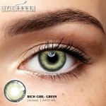 EYESHARE 2pcs Color Contact Lenses for Eyes TWINKLE PINK Colored Lenses Yearly Cosmetic Contact Lens for Eyes Beauty Makeup