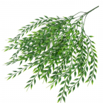 Tehisplastist taime lill Roheline seinale riputatav leht kodukontori sisustus