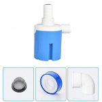 Ujukklapp veepaagile 1/2\  &uuml;lemise sisselaskeava automaatne