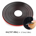 SEAMETAL 2/4/8m esiklaasi katuseluugi kummist tihendiriba 27 mm uuendatud auto katuseakna serva tihendi kaitse veekindel tolmukindel ilmastikuriba 27mm x4M