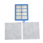 12,1x15 cm vaakumfilter, 1 tolmukomplekt Electroluxi ZSP4302PP jaoks tumesinine v&auml;rv