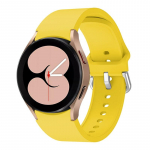 20 mm silikoonrihm Samsung Galaxy Watch 5/4 40 mm/44 mm originaal ilma vahedeta k&auml;ev&otilde;ru jaoks Samsung Galaxy Watch 4 Classic 46 mm/42 mm Correa jaoks Galaxy Watch 4 44mm kollane