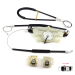 BP8583-1 manuaalne aknat&otilde;stuki komplekt eesmine parempoolne koos kronsteinidega Skoda Fabia MK1 1999-2008 4/5 uksega Praktik kaubiku 6Y0837656 jaoks