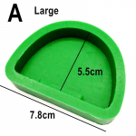 Hambalabori t&ouml;&ouml;riist Silikoonkummist alus endine vorm krohv kips nikerdusmudel Endine alusvorm 2 pieces A