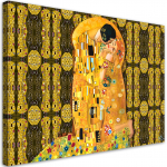 L&otilde;uenditr&uuml;kk Fulfillment Woman Abstract 60x40 kollane
