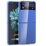 HD l&auml;bipaistev l&auml;bipaistev arvuti &otilde;huke kokkupandav &uuml;mbris Samsung Galaxy Z Flip 3 Flip4 Flip 4 5g Flip3 koputamisvastase telefoni kate jaoks for Galaxy Z Flip3 puhas