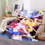 Sailor Moon Anime Mood Multifilm koletis Flanell kohev fliis Viskatek Lastele ja t&auml;iskasvanutele Kingitus Diivan Reisid 130cmx150cm