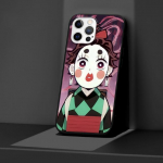 Demon Slayer &uuml;mbris Apple Iphone 14 11 13 12 Pro Max Xr 7 8 +Se 2020 Xs 6 6s Plus 5 5s Anime musta silikoonist telefoni kate jaoks iPhone 14 Plus