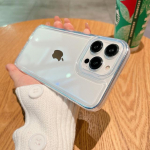 Luksuslik l&auml;bipaistev mullseljakott, pehme TPU telefoni&uuml;mbris iPhone 14 Pro 13 12 11 Pro Max X Xr Xs Shockpoof kristallselge kate jaoks For iPhone X puhas