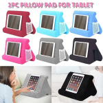 Tahvelarvuti statiivi padjahoidja raamatulugeja puhkeringi lugemispadi telefoni IPadile pillow cushion must